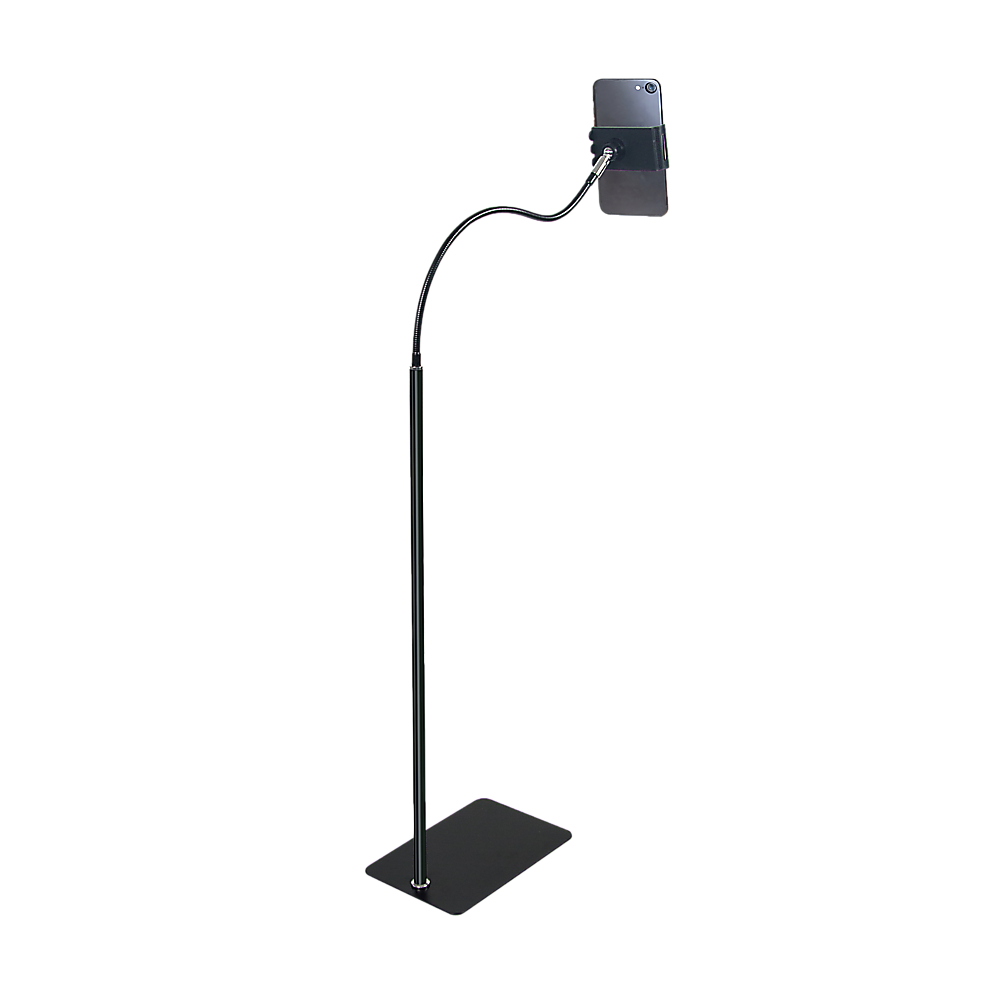 Adjustable Floor Stand Lazy Mount Holder Bracket For 4-9.5in Tablet Phone Stand