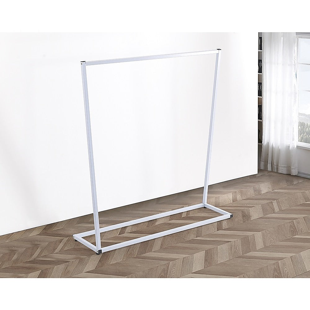 Commercial Clothing Garment Rack Retail Shop White