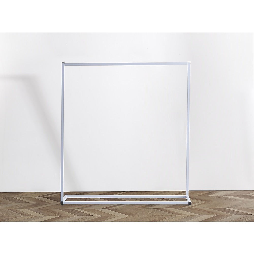 Commercial Clothing Garment Rack Retail Shop White