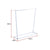 Commercial Clothing Garment Rack Retail Shop White