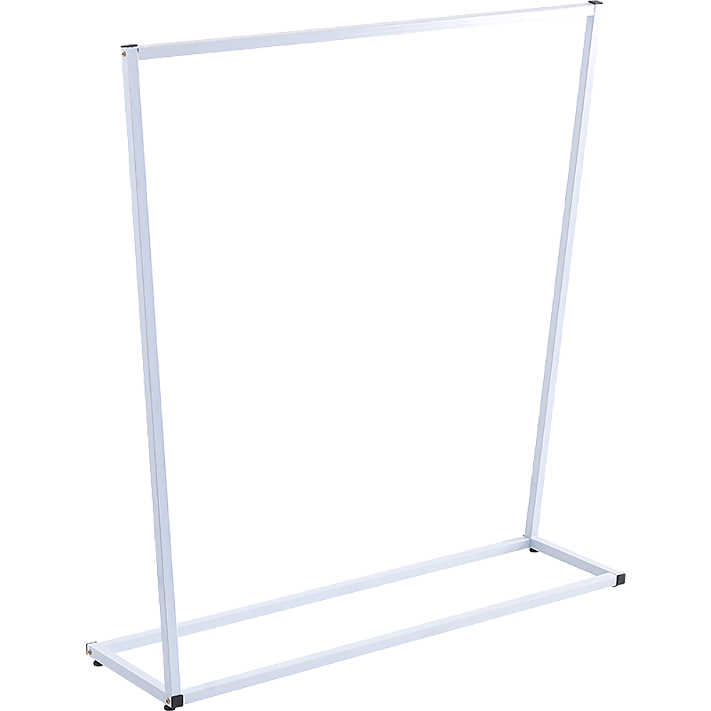 Commercial Clothing Garment Rack Retail Shop White