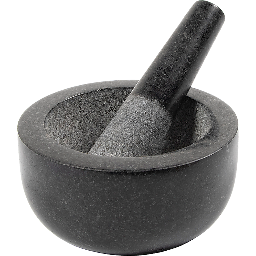 Large Pestle and Mortar Set Durable Granite Stone Spice & Herb Crusher