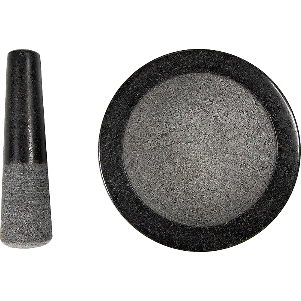 Large Pestle and Mortar Set Durable Granite Stone Spice & Herb Crusher