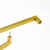 Brushed Brass Drawer Pulls Kitchen Cabinet Handles - Gold Finish 192mm