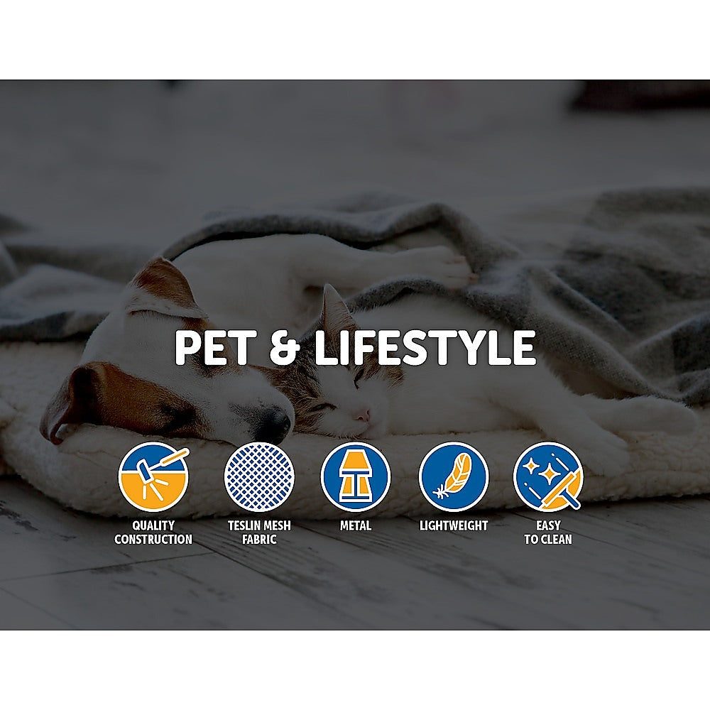 110 x 65cm Dog Pet Bed Foldable Elevated Portable Waterproof Outdoor Raised Basket