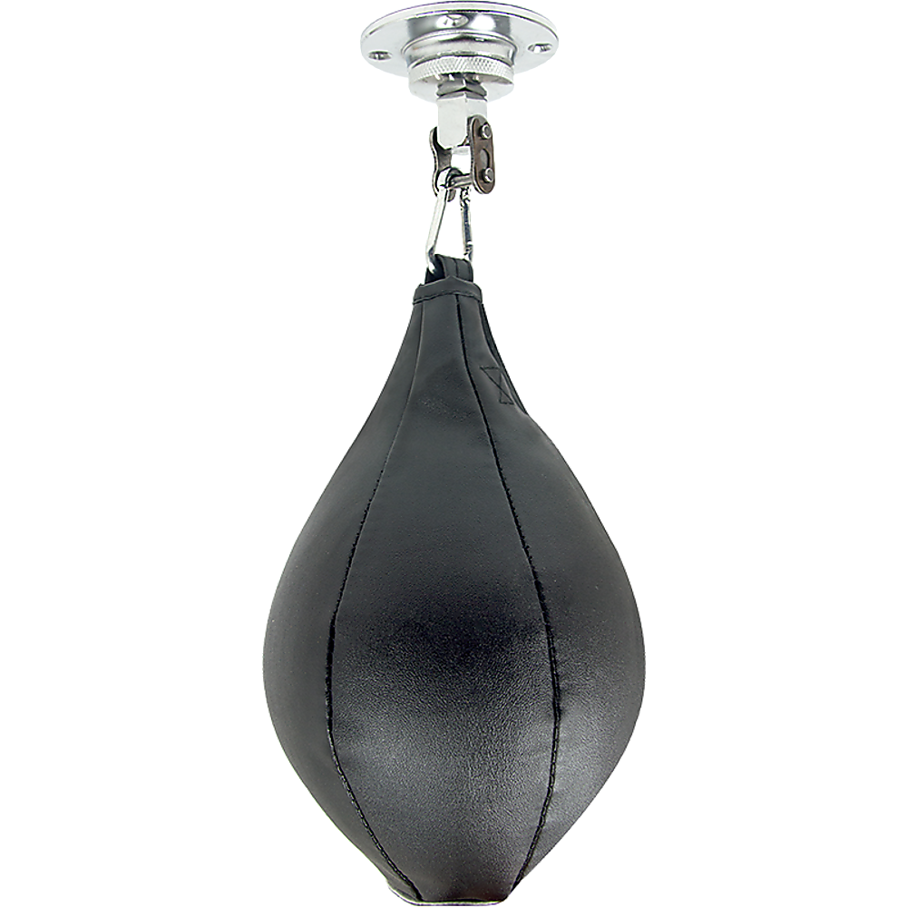 Boxing Speed Bag CowHide Leather MMA Punching Focus Bag Muay Thai Training Speed