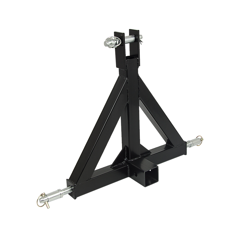 Heavy Duty Steel 3 Point 2" Trailer Hitch Receiver Tow Drawbar For Cat 1 Tractor