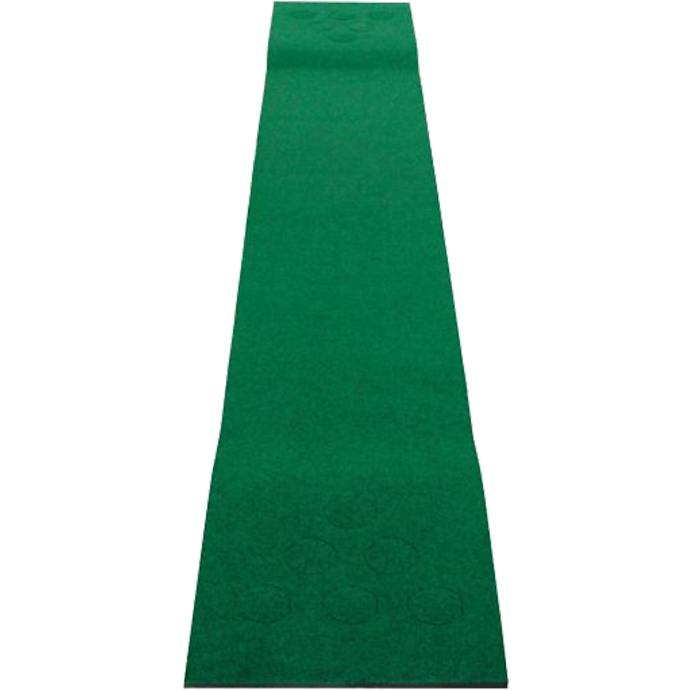Golf Beer Pong Game Toy Set Green Golf Putting Matt with 2 Putters, 6 Balls