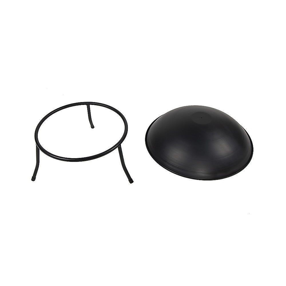 Cast Iron Fire Bowl Traditional Log Fire Pit Outdoor Heating Camp Site Barbecue