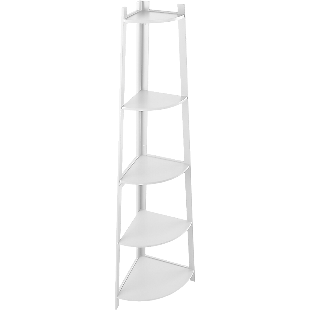Corner Ladder Shelf Bookcase Display Storage Unit