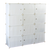White Cube DIY Shoe Cabinet Rack Storage Portable Stackable Organiser Stand