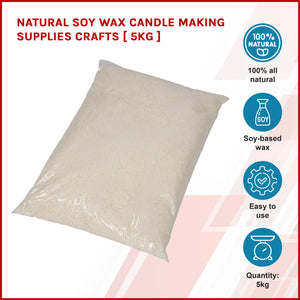 Natural Soy Wax Candle Making Supplies Crafts [ 5kg ]