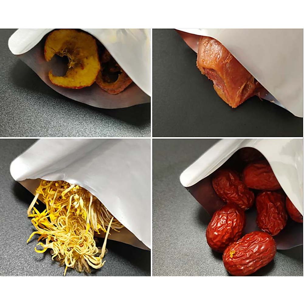 100x Food Vacuum Bags Pouch Foil Aluminum Storage Bags Heat Seal 30x40cm