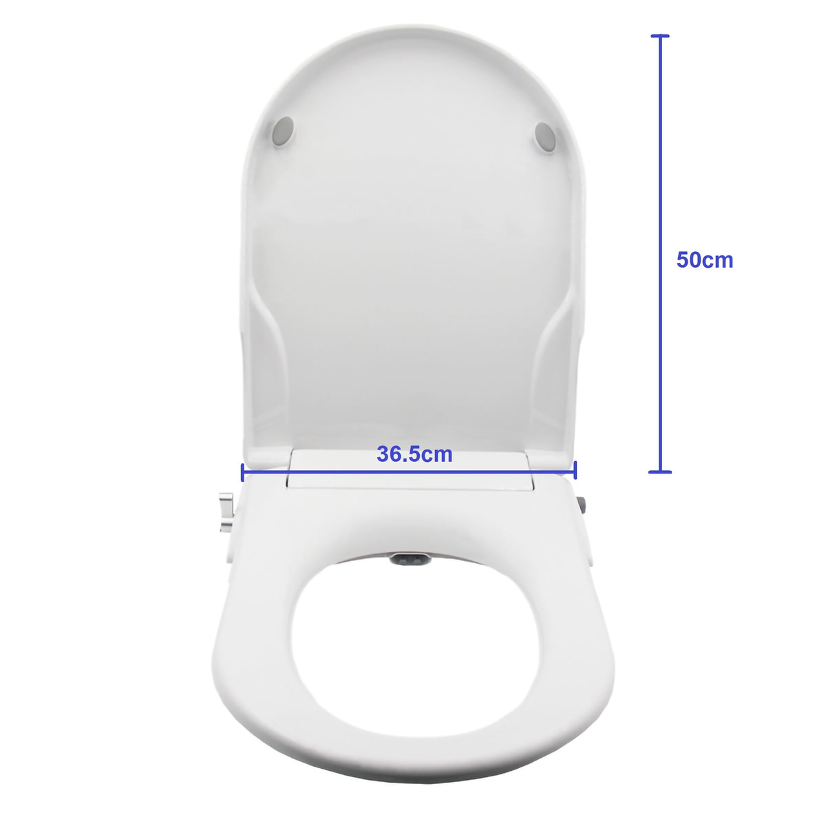 Non Electric Bidet Toilet Seat W/ Cover Bathroom Washlet Spray Water Wash