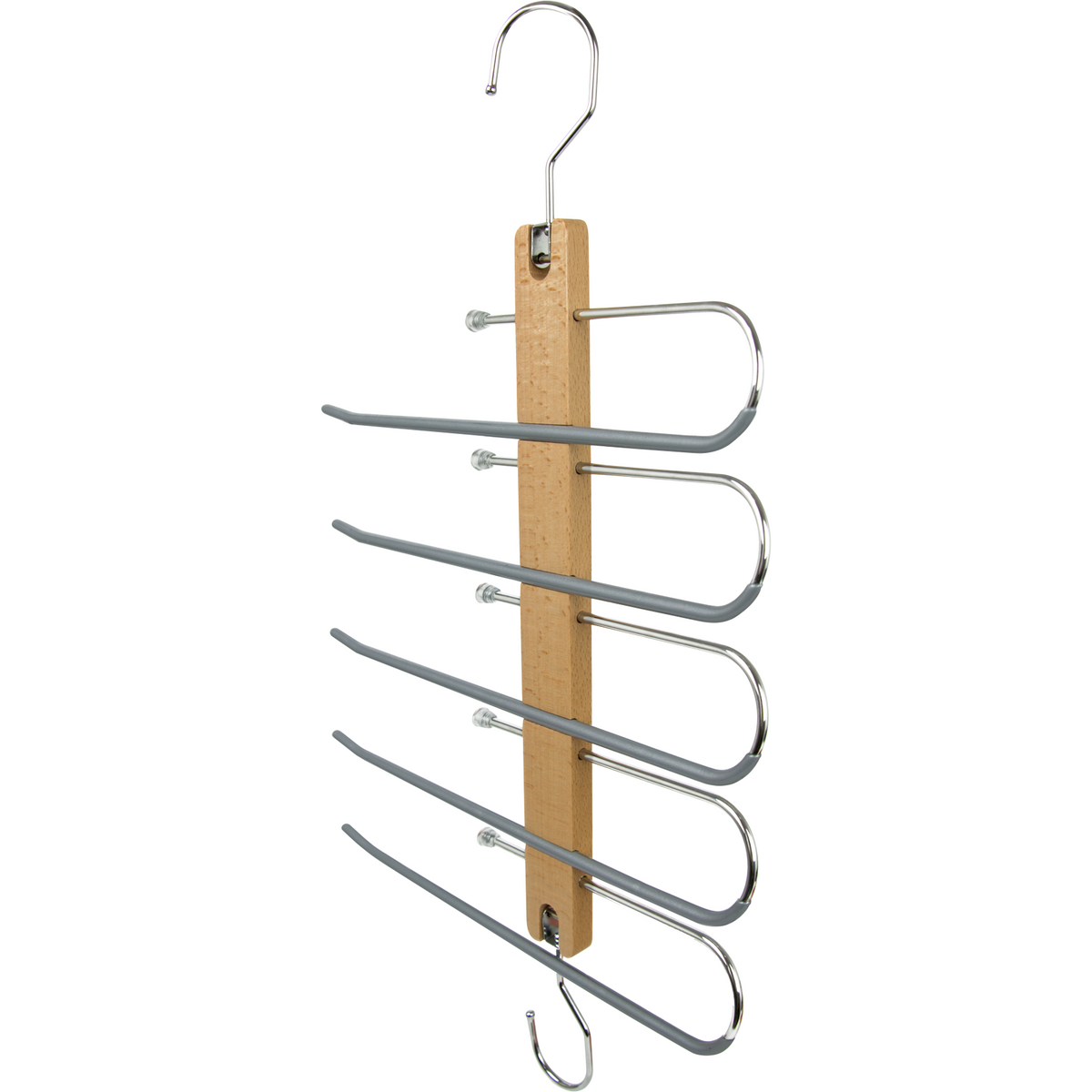 Pants Clothes Coat Hanger Non-slip Magic Space Saver Closet Organizer Rack