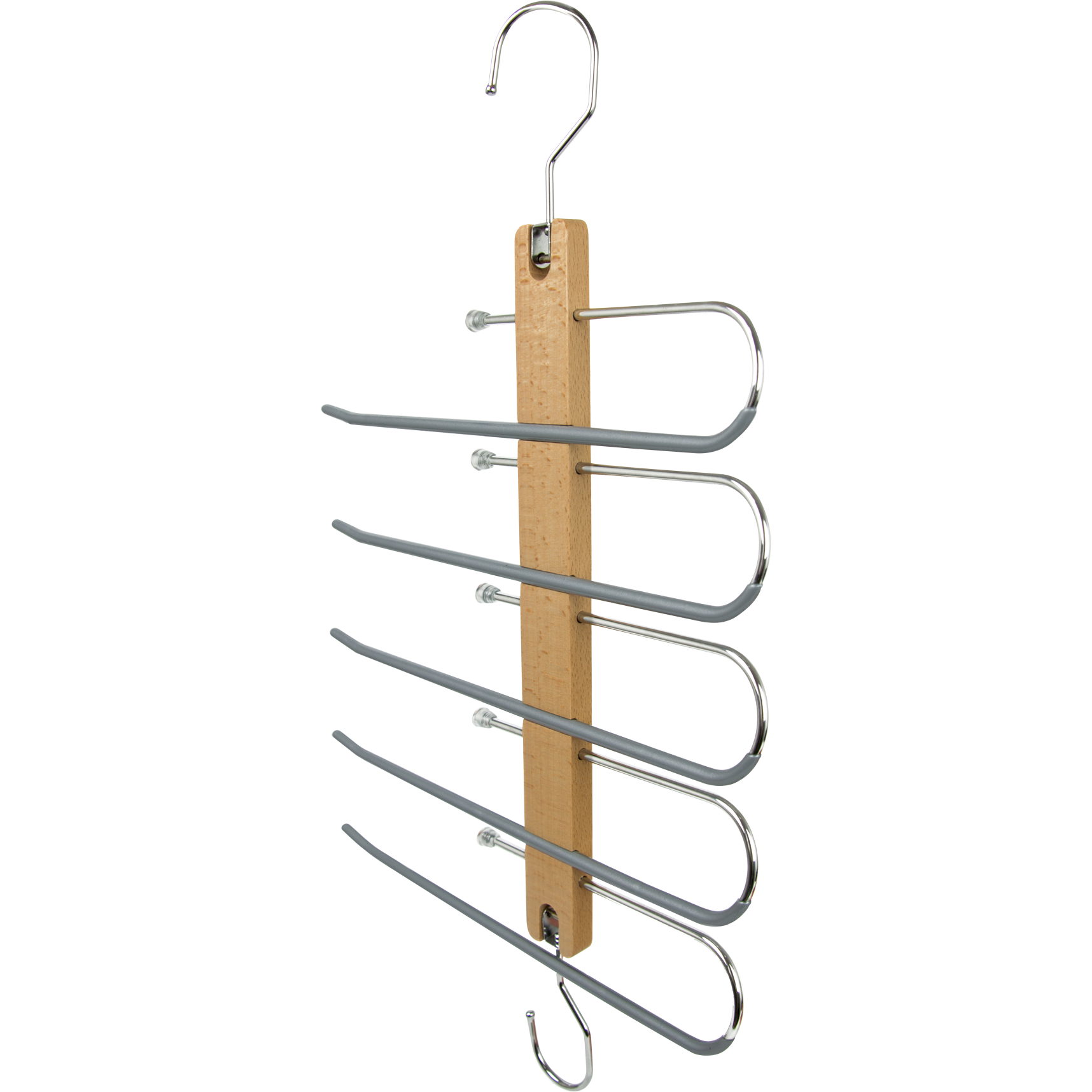 Pants Clothes Coat Hanger Non-slip Magic Space Saver Closet Organizer Rack