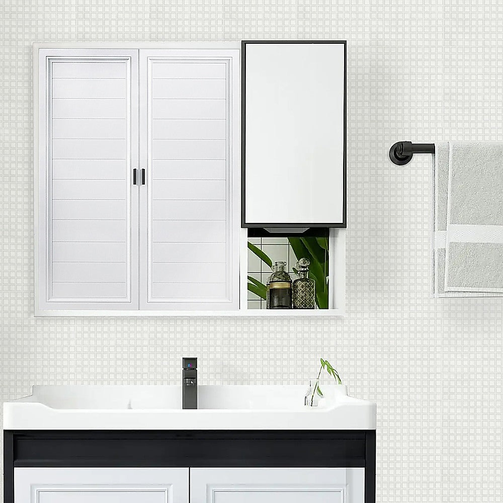 Tiles 3D Peel and Stick Wall Tile Stereoscopic Crystal White (30cm x 30cm x 10 sheets)