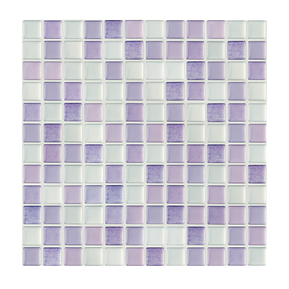Tiles 3D Peel and Stick Wall Tile Crystal Mosaic (30cm x 30cm x 10 sheets)
