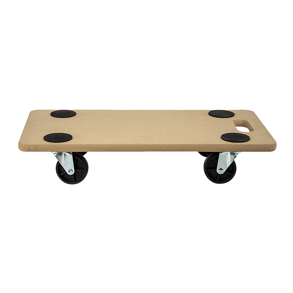 200kg Heavy Duty Hand Dolly Furniture Wooden Trolley Cart Moving Platform Mover