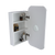 Rectangle Wall Hung Bathroom Mirror Shaving Cabinet Vanity Matte White