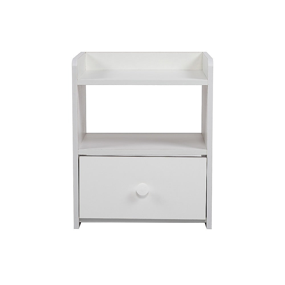 Bedside Tables Drawers Side Table Bedroom Furniture Nightstand White Unit