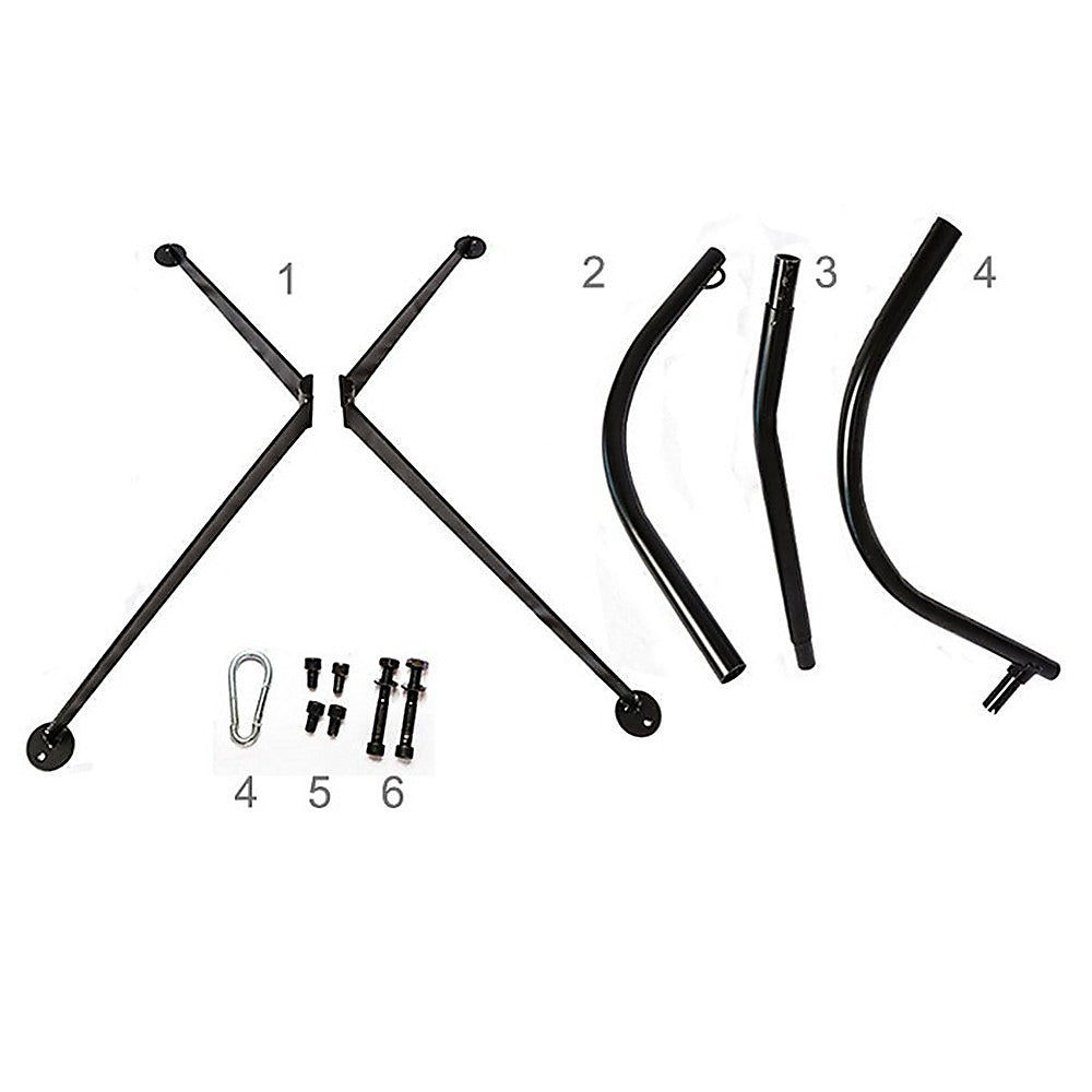 Hammock C Stand Solid Steel Construction for Hanging Air Porch Swing Chair