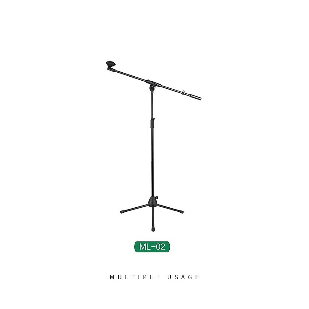 Stage Stands Tripod Mic Stand with Boom 2-Pack