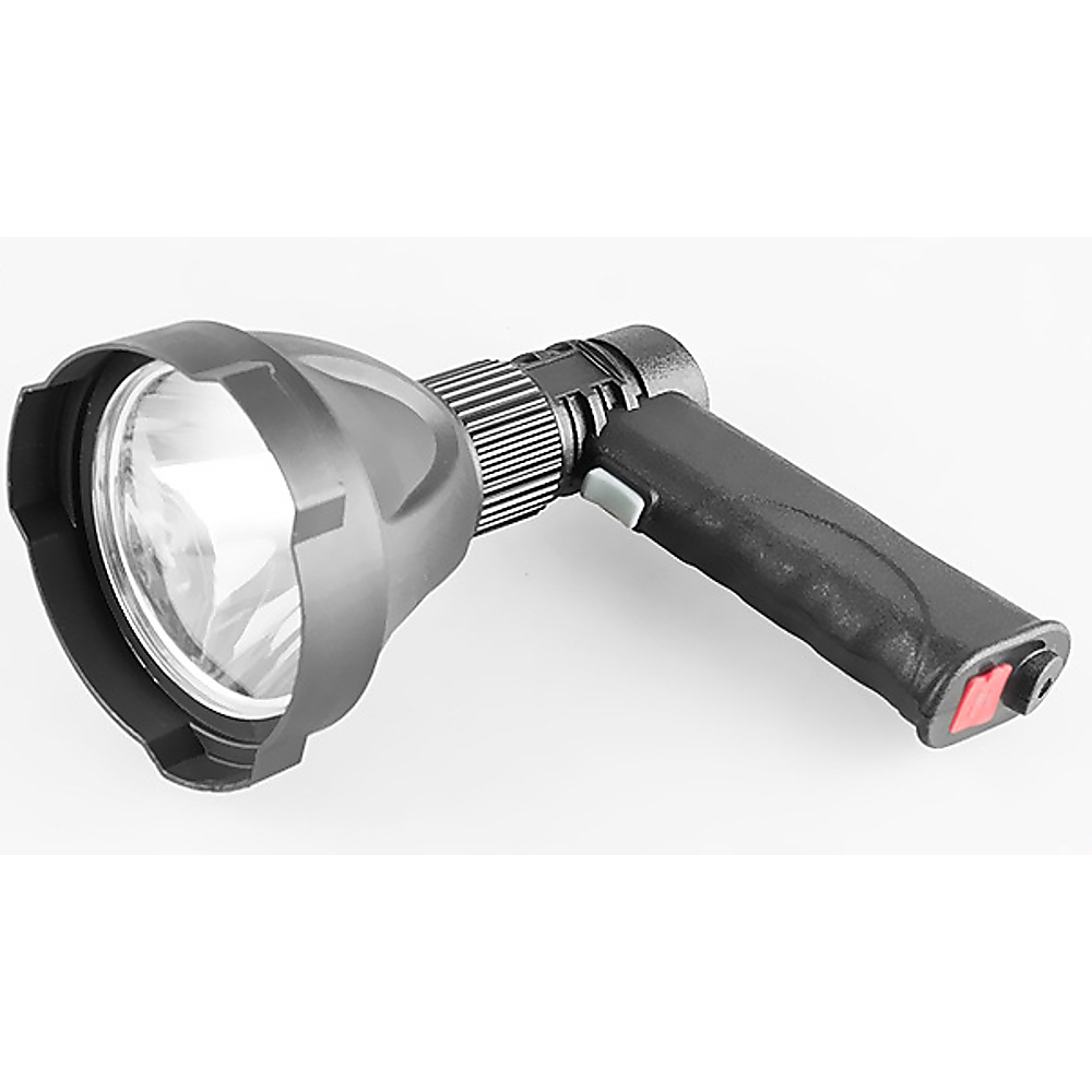 25W Handheld Spot Light Rechargeable LED Spotlight Hunting Shooting 12V