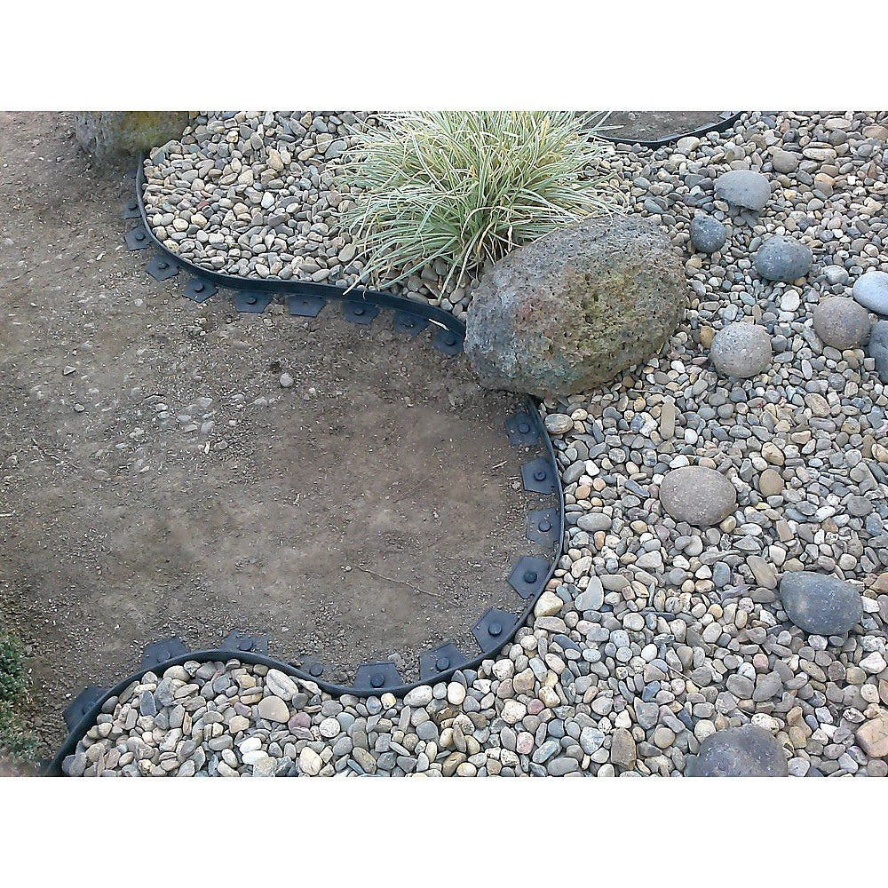 Landscape No Dig Lawn Garden Edging Kit 18m Flexible Durable Border Paver
