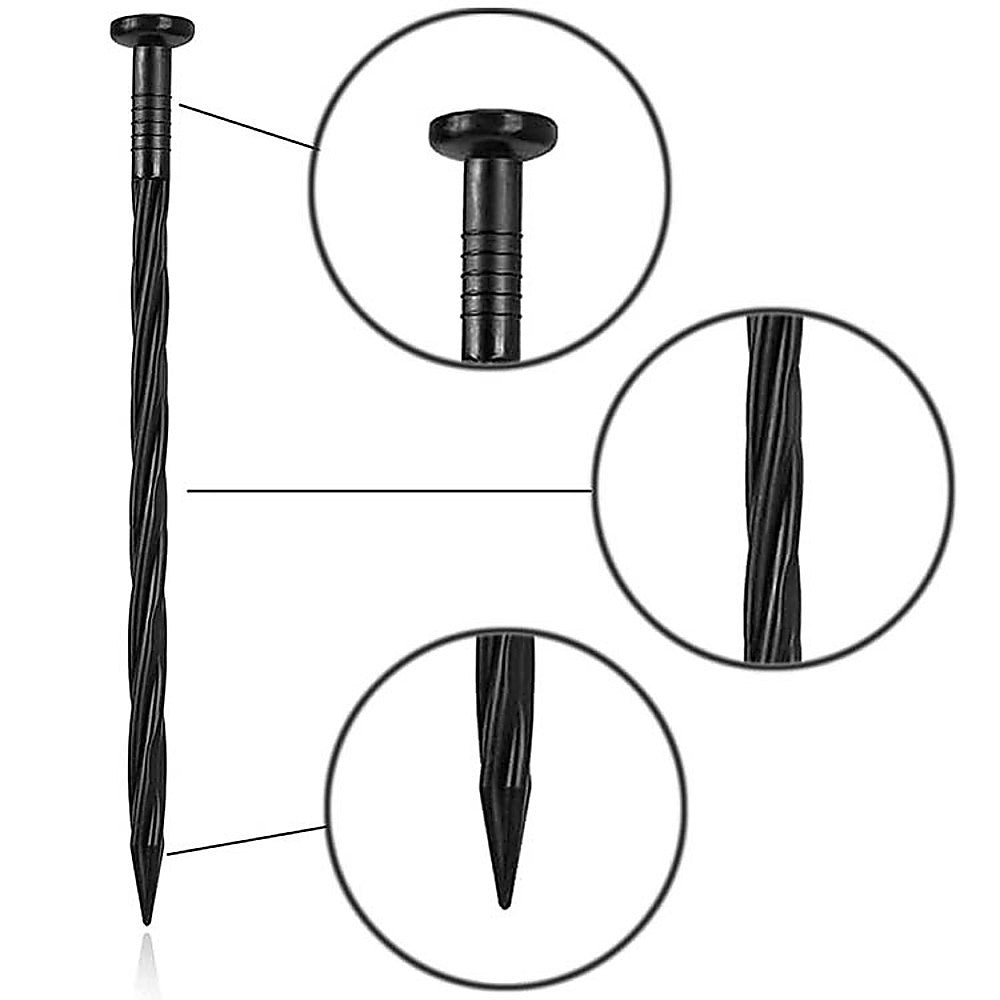 Landscape No Dig Lawn Garden Edging Kit 18m Flexible Durable Border Paver