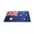 Australian Flag Heavy Duty Woven Spun Poly Australia Flag Metal Clips