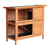 Large Rabbit Hutch with BASE Chicken Coop 2 Storey Guinea Pig Pet Cage House