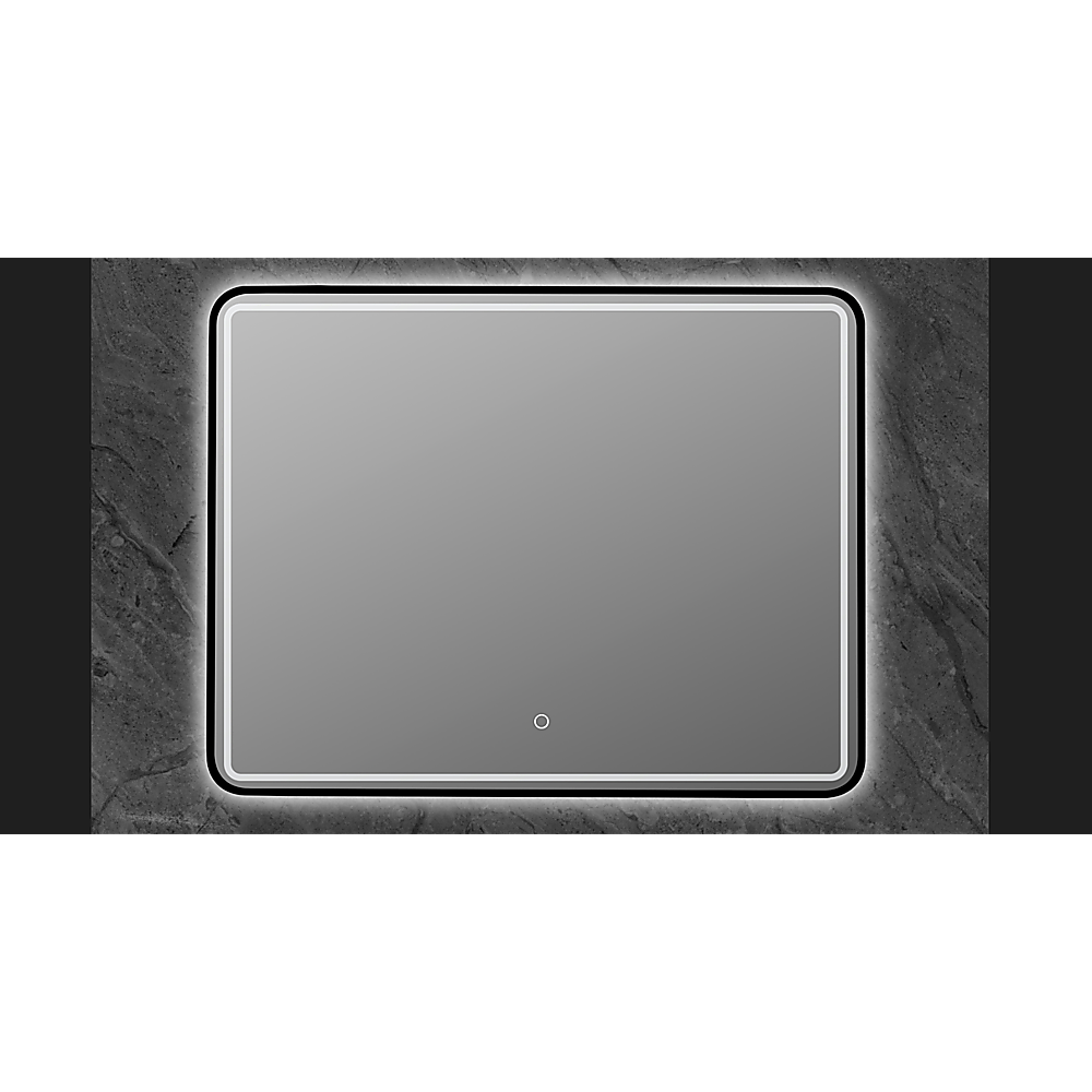 Rectangular Mirror LED Anti-Fog 3 Colours Illuminated Bathroom Living Room