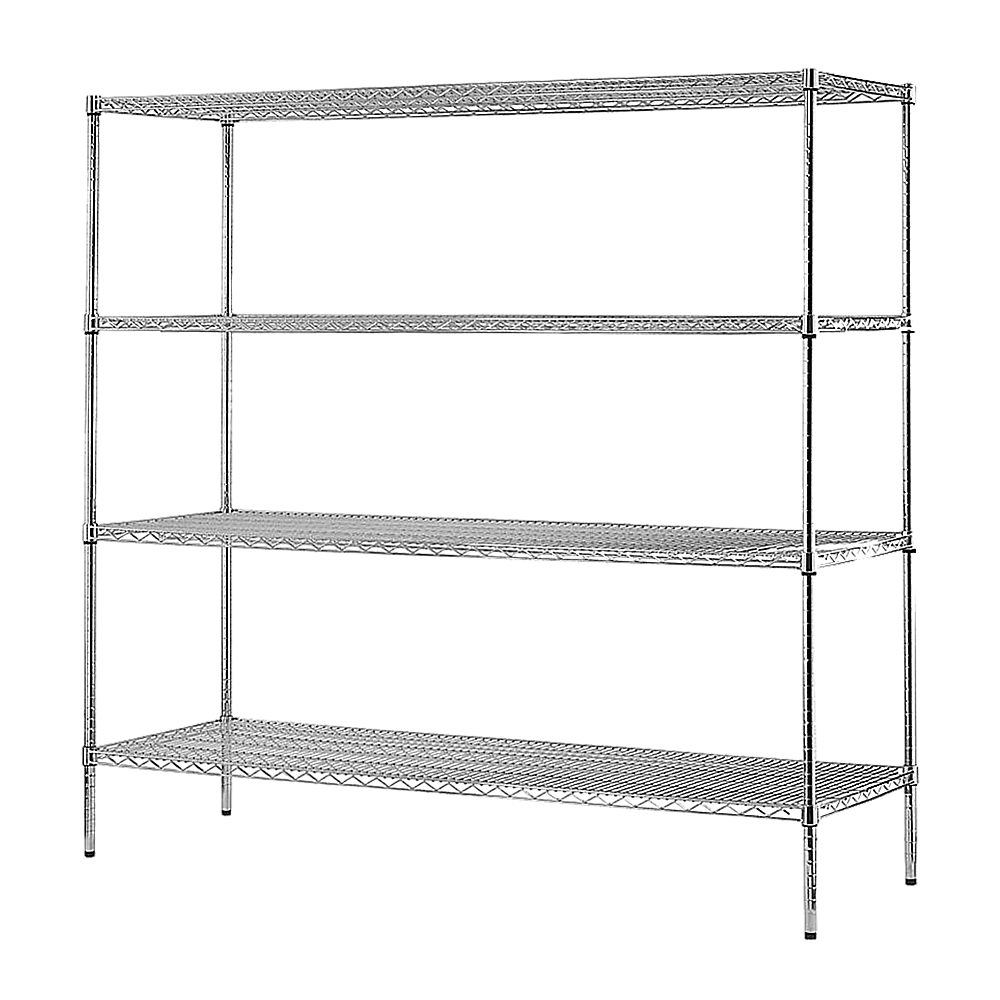 Modular Wire Storage Shelf 1500 x 350 x 1800mm Steel Shelving