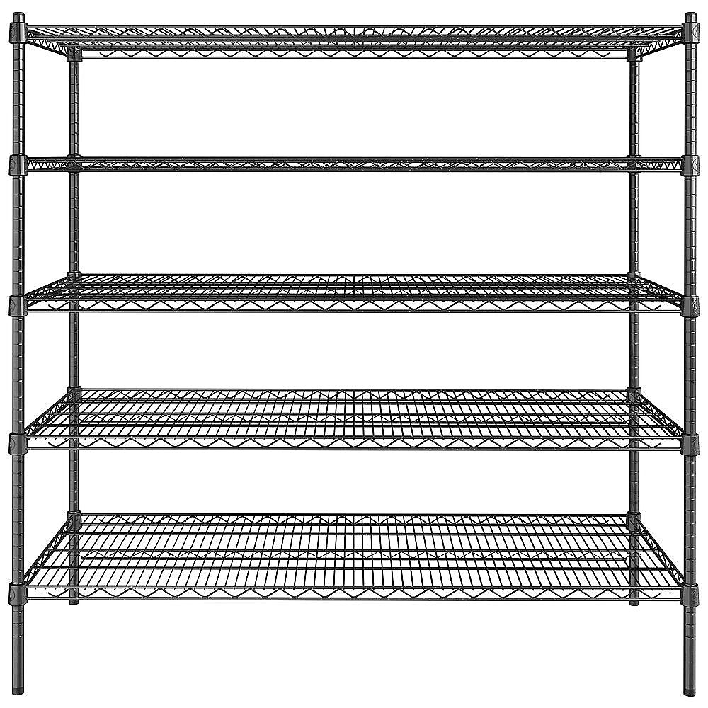 Modular Wire Storage Shelf 1500 x 350 x 1800mm Steel Shelving