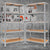 2x1.8M Garage Shelving Warehouse Rack Storage Shelves Pallet Racking