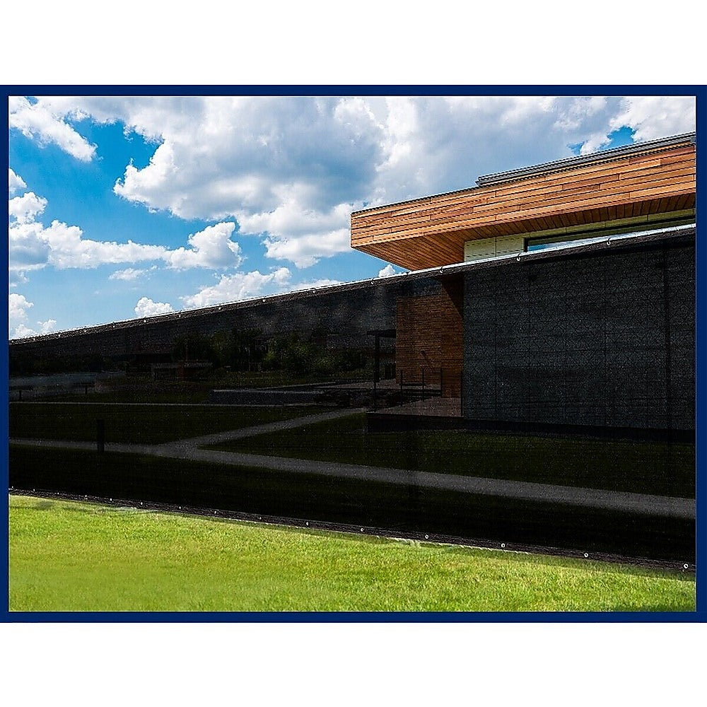 15m x 2m Black Fence Windscreen Privacy Screen Shade Cover Fabric Mesh Garden