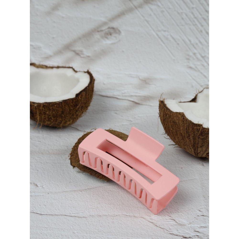 Claw Clip - Medium Elongated Rectangle - Strawberry Shortcake