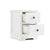 Margaux White Coastal Style Bedside Table