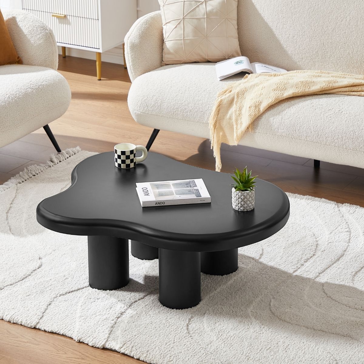 Colton Black Coffee Table