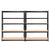 Giantz 2.4MX1.8M Garage Shelving Warehouse Rack Pallet Racking Storage Steel Black
