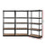 3x1.8M 5-Shelves Steel Warehouse Shelving Racking Garage Storage Rack Black