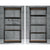 3x1.8M 5-Shelves Steel Warehouse Shelving Racking Garage Storage Rack Black