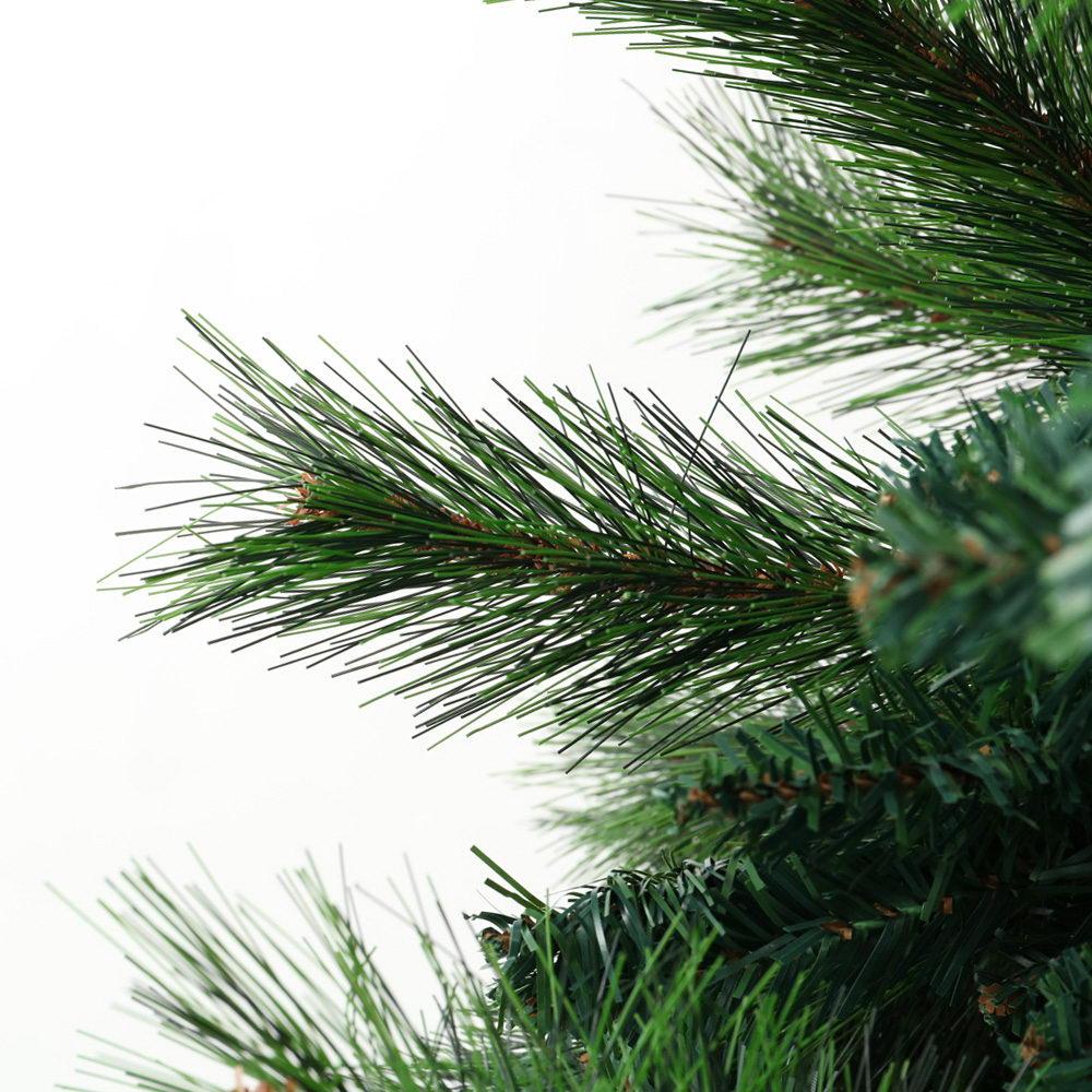 Jingle Jollys Christmas Tree 2.4M Xmas Trees Decorations Pine-Needle 2100 Tips