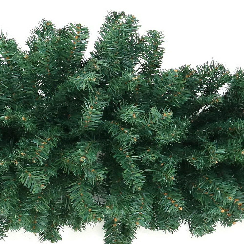 Jingle Jollys Christmas Garland 2.4M Xmas Tree Decoration Green