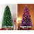 Jingle Jollys Christmas Tree 2.4M LED Xmas trees with Lights Multi Colour