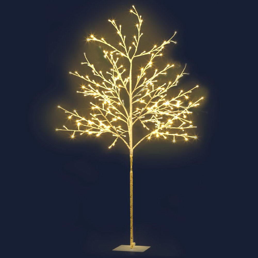 Jingle Jollys Christmas Tree 1.5M 304 LED Trees With Lights Warm White