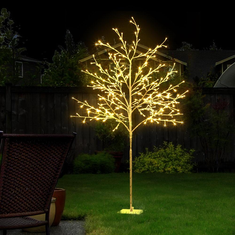 Jingle Jollys Christmas Tree 1.5M 304 LED Trees With Lights Warm White