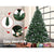 Jingle Jollys Christmas Tree 2.1M Xmas Trees Decorations Snowy Green 1000 Tips