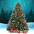 Jingle Jollys Christmas Tree 2.1M Xmas Trees Decorations Snowy Green 1000 Tips